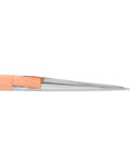Stainless Steel Rope Splicing Tool For Boats And Marine Wire Ropes With Plastic Handle Easy Threading Design Durable Silver Material Built Tough For Dockside Navigation And Seamless Line Splicing On The Water Crew Ready, side view