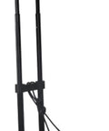 Image of EZ Roll Luggage Cart with Lightweight Aluminum Frame for easy transport, extended to 38 inches with telescopic handle.