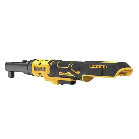 Cordless 20V Max XR Ratchet With Interchangeable Three Eighths Inch And One Half Inch Drives Sealed Head Brushless Motor
