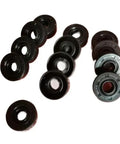 Top Notch DC Submersible Pump Seal Replacement For E Bike And EV Water Systems Built Rugged Rubber Gasket set of black rubber seals