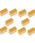 5V DC Coil DPDT Signal Relay 10 Pack Dope Choice For General Purpose Use, 8 Pin, 1A Contacts, top view of relays