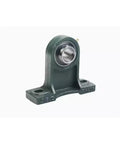 Heavy Duty One Half Inch Bore Pedestal Base Pillow Block Bearing With Set Screw Two Bolt Flanged Housing Industrial Grade Shaft Support