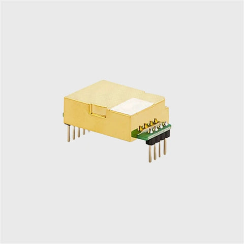 Side view of module in Two Pack Infrared CO2 Sensor Modules Kit With MH-Z19B, MH-Z19C, MH-Z19D, MH-Z19E, MH-Z14A, MH-Z14B And MH-Z16 Sensors In MH-Z14B Color
