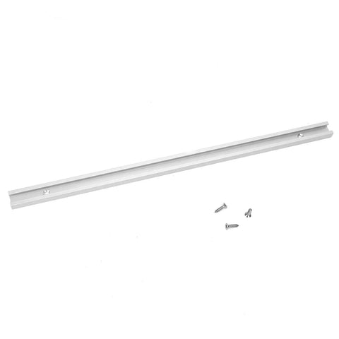 Heavy Duty Aluminum T Slot Miter Track Jig For Woodworking Tables with screws, suitable for band saws and routers