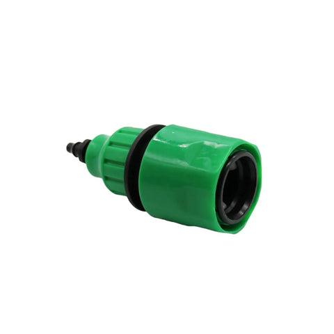 Easy Fit Garden Hose Quick Connect Kit 1/4 Inch And 3/8 Inch Hose Connectors 100 Pieces End Fittings For Irrigation Watering No Fuss Fast Install Durable Quick Coupling For Easy Setup And Water Saving green plastic hose connector