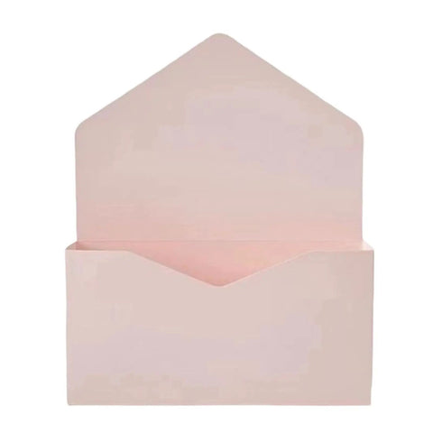 Pink envelope-style gift box for Five Pack Envelope Style Gift Boxes For Flowers And Crafting Parties Cute Decorative Envelope Shaped Boxes