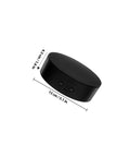 Chill Vibe 13Cm Electric Rotating Display Stand Perfect For Jewelry Showcases And Collectibles Turntable, top view with dimensions