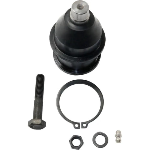 Front Upper Ball Joint Set For Ford Explorer F150 Ranger And Explorer Sport Trac Greasable Aluminum Forged Suspension 2 Pieces Left And Right Side Beefy Heavy Duty Ride Replacement kit with bolt, clip, nut, and grease fitting