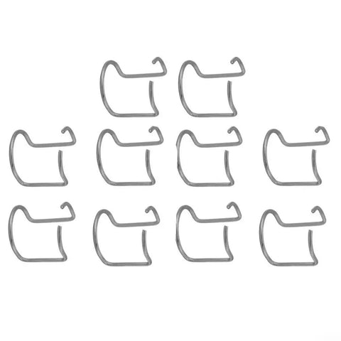 Grab These 10 Pack Plasma Cutter Spacer Guide Rings Perfect Fit For SG-55 And AG-60 made of high-grade steel, arranged in a grid.