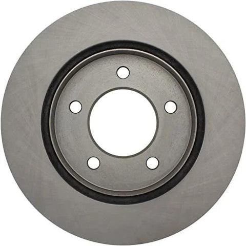 Centric C-Tek front brake rotor with five lug holes and central hub