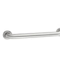 Built Tough Bathroom Safety Grab Bar 18 Inch Long 1.5 Inch Diameter Hand Rail for Tub and Shower, brushed stainless steel