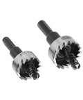 Close-up view of Five Piece Hole Saw Set From 16mm To 30mm HSS Cutter Kit For Stainless Steel Wood Aluminum And Plastic