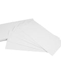 Stack of White 100 Pack Self Seal Envelopes With Peel And Seal Privacy Protection For Letter Size Mail And Legal Shipping Bulk