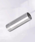 Heavy Duty Stainless Steel SS304 Pipe Fittings Kit With Single Head Male Threaded Connectors, 50 To 200 Mm Length, Sizes One Eighth To Two Inches