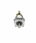 Front view of Three Phase Permanent Magnet Synchronous AC Servo Motor with Closed Loop Precision for Industrial Automation.