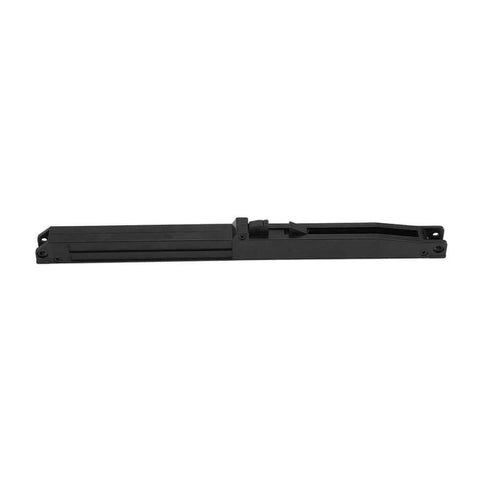 Soft Close Kit For Barn Doors With Quiet Spring Buffer Damper Hardware Set for Sliding Doors, black, hole-free design