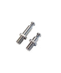 Side Stand Hardware Kit For Light X S Bikes With Spring Pin Bracket Bolts Nut Cover And Screws Replacement Set To Restore A Solid Safe Stand Durable Aluminum Construction For Longevity And Easy Installation On Most Bike Models, two silver bolts