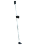 Two In One Beefed Up Door Security Bar With Alarm And Sliding Door Stopper 120dB Siren in rugged iron