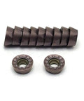 R4 Milling Inserts For Face Milling Tool Pro Grade Tungsten Carbide CNC Inserts Compatible With RPMT08T2MOE JS VP15TF 10 Pack Box