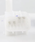 Close-up of connector on Electric Fuel Pump Assembly Replacement For Chevrolet Malibu Buick LaCrosse Regal Sportback 2018 To 2023 L4 1.5L 1.8L 2.0L 2.5L 3.6L Gas Engine Plug And Play OE Quality Direct Fit Module Replace 42828713 85510206