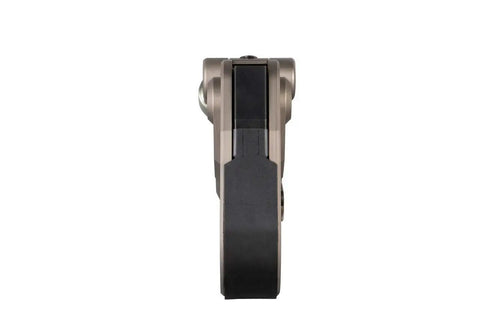 Badass Low Profile Hydraulic Torque Wrench Built From Aircraft Grade Aluminum And Heavy Duty Industrial Hand Tool For 255 To 1710 Ft Lbs Torque Range from the side view.
