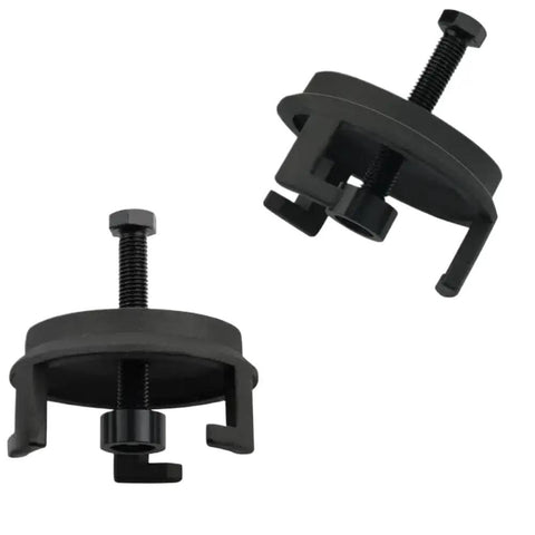 Pro Grade Harmonic Balancer Puller 25264 For GM LS Crank Pulleys shown in steel construction.