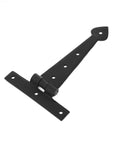 Heavy Duty Black Iron Arrow T Strap Hinge 6 Inch Long For Cabinet Doors And Gates Tough As Nails Rust Resistant