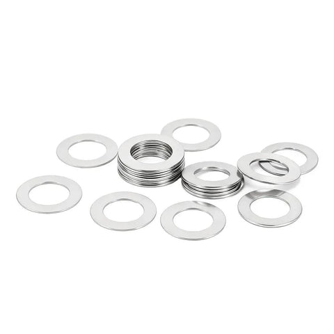 320 Piece Flat Washer Set With 15 Sizes From M3 To M20 0.5mm Thick 304 Stainless Steel Thin Gaskets For Bolt And Nut Fastening