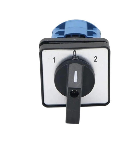 Workhorse Universal On Off Changeover Switch For Industrial Machinery Dual Joint Reversing System Two To Three Gear Capability 32A 63A 125A Two Position Off On Quick Stop Safety And Redundancy, front view