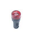 All In One Industrial LED Signal Lights 22mm Kit 10 Pack Red Green Yellow For Control Panels DC12V DC24V And AC220V Compatible High Bright Indicator Lamps Durable Panel Mount, red 22mm panel-mount indicator light