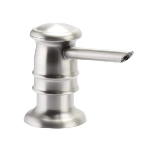 Spot resist stainless built-in soap dispenser for Noell Single Handle Pull Down Sprayer Kitchen Faucet With Reflex Tech Refurbished