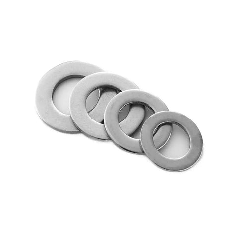 Heavy Duty Badass 304 Stainless Steel Thickened Washers Round Screw Shim And Spacer Gasket For M2 To M10 Bolts stacked