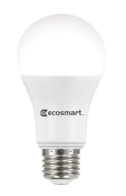 8-Pack LED Dimmable A19 Light Bulbs, 1680 Lumens, 3000K Bright White, 15W Actual, 100W Equivalent, E26 Base