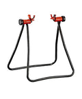 Foldable Bike Repair Stand For Home Garage Use Aluminum Portable Height Adjustable Floor Stand For Indoor And Outdoor Use