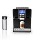 No Doubt This Smooth Operator Electric Coffee Machine Delivers Killer Milk Froth For Rich Cappuccino Drinks, with removable water tank and digital display.
