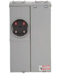 Beefy Breaker Main Lug 2 to 4 Socket 125A MBE24L125BTS Electrical Panel Lug Block, gray front view.