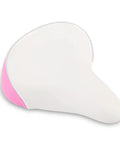 Kids Bike Seat For Girls On 12 To 20 Inch Bikes Wide And Comfy Pink Saddle With Waterproof Material Ergonomic Design For Smooth