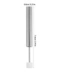 4 Pack Soft Close Trash Can Dampers Piston Lid Support Hinges Replacement For Home Kitchen Office Durable Steel And Plastic Mechanism Quiet Operation Easy Install Fits Most Standard Bins White Finish.