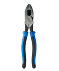 Tough As Nails High Leverage Nine Inch Lineman Pliers For Cutting ACSR Screws Nails And Wire Made In USA With Precision Shearing