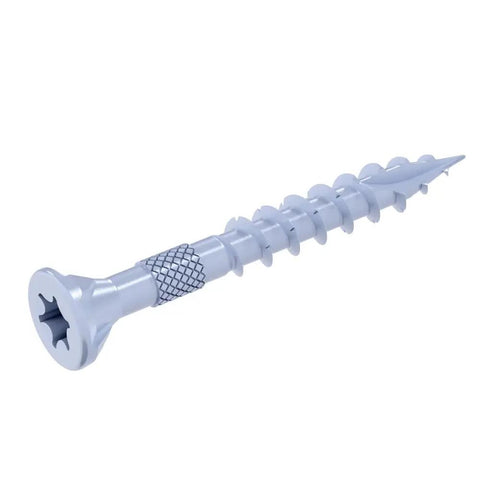 Exterior Wood Screws For Decks And Fences With PrimeGuard Nano Coating For Tough As Nails Outdoor Durability And Corrosion Resistance T 17 Autopilot Tip White No 8 By 1 5 8 Inch 1 Lb Box