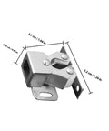 Double Ball Catch Cabinet Door Latches Stainless Steel For Quiet Smooth Movement, silver roller catch with dimensions