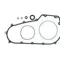 Tough Built Motorcycle Engine Clutch Primary Cover Gasket Replacement Seal Fits Road Warrior Springer Fatbob Breakout Softail 6054706 with seals.