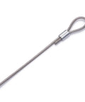 1/16 Inch Aluminum Wire Rope Ferrules Loop Sleeves Crimping Set 200 Pieces For Cable Crimps Pro Grade Aluminum With Easy Lock Ends To Lock Tight Using Pliers Or Vise Smooth Clean Crimps On Small Diameter Rope, crimped cable loop