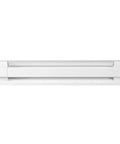 F Series 36 Inch Electric Baseboard Heater 2560 BTU 120 Volt 750 Watt White Finish All Metal Construction Powder Coated UL Listed
