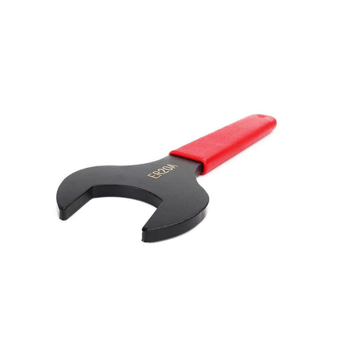 Heavy Duty Er25 Collet Chuck Key Wrench For Cnc Machining Centers And Milling Routers Durable Steel Build with Red Handle