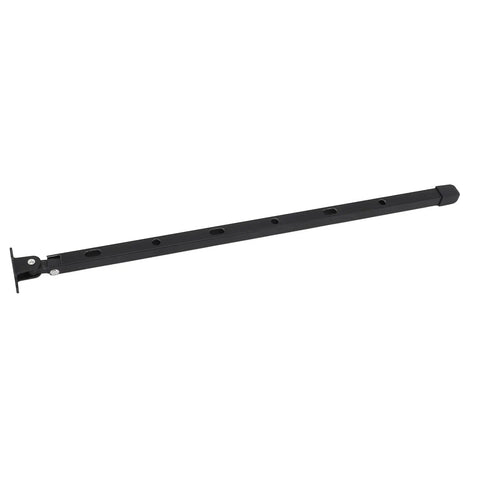 Heavy Duty Aluminum Greenhouse Window Stay Kit With Manual Opener Bar 15.35 Inch Length 6 Screws Fits Most Greenhouse Windows And Roof Vents Black Sturdy Durable Weather Resistant Design For Long Lasting Use