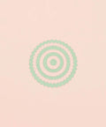 Mini Die Set For Scrapbooking And Card Making - 7 Scalloped Circle Dies, showing concentric circles for easy cut craft essentials