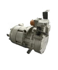 Plug And Play Electric Ac Compressor For Hyundai Kona Kia Niro Ev Straight Up Oem Replacement 97701K4000 side view with connectors