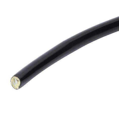 Close-up of Beefy Heavy Duty Hydraulic Hose Replacement Kit For 630 Bar Systems, Polyurethane Test Pressure Hose 3x6mm, black section view