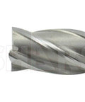 Shars end mill, 7/8 in diameter, 4-flute, high-speed steel, center-cut, single-end, 1-7/8 in flute length